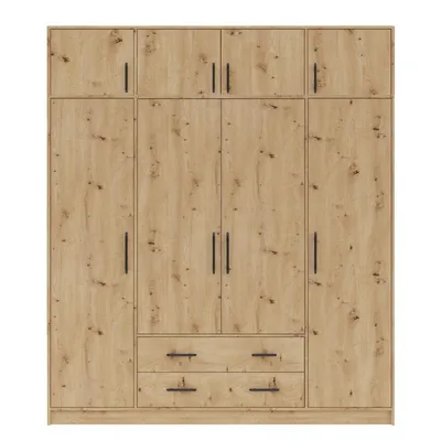 Produktbild von Marmex Mehrzweckschrank mit Schrankaufsatz SMART 1N Eiche artisan 200x230x56 cm