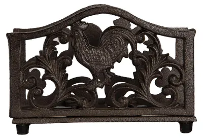 Produktbild von Clayre & Eef Serviettenhalter 17x6x12 cm Braun Metall