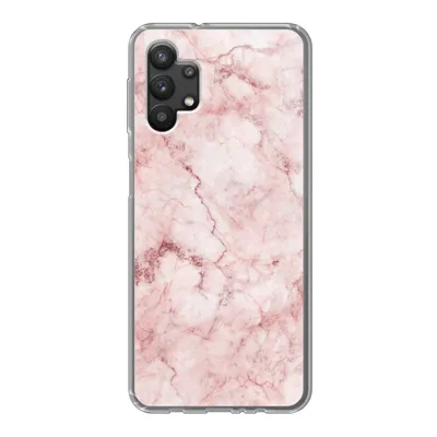 Produktbild von MuchoWow® Handyhülle Schutzhülle Hülle für Samsung Galaxy A32 5G Marmor - Rosa - Luxus Silikon Softcase Handy Hülle - Softcase