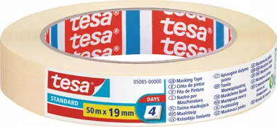 Produktbild von Tesa Klebestreifen Lösungsmittelarm 19 mm x 50 m Transparent ref 210242