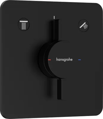 Immagine prodotto di hansgrohe DuoTurn Q Mitigeur, encastré, 2 consommateurs, 2 fonctions, rosace Soft Edge, 75414670, 75414670