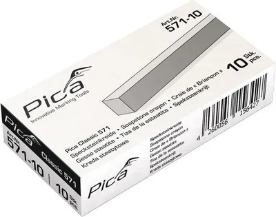 Produktbild von Pica Specksteinkreide Pica Classic unpapiert, hitzebeständig bis 2000 °C - 571-10