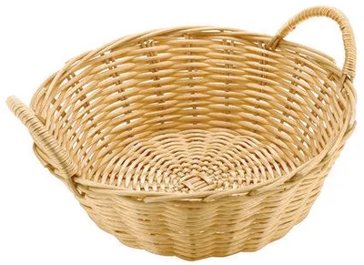 Image de Tavola Table Paderno Corbeille à pain ovale 23 x 15 cm, polyrotin, 2 poignées 42948-23