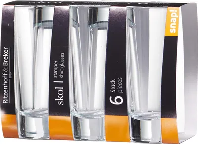 Produktbild von Ritzenhoff & Breker Stamper Skol 65Ml 6er set