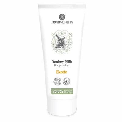 Zdjęcie produktu dla Fresh Secrets Masło do ciała z mlekiem osła i egzotycznymi owocami 200 ml/ 40913