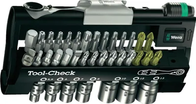 Obrázok produktu pre Wera 05073220001, Súprava zásuvky, 1/4"