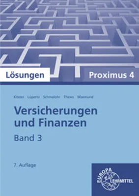Immagine prodotto di Versicherungen und Finanzen, Lösungen zu 23070