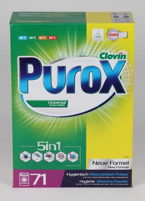 Zdjęcie produktu dla Purox Uniwersalny proszek do prania, 5 kg