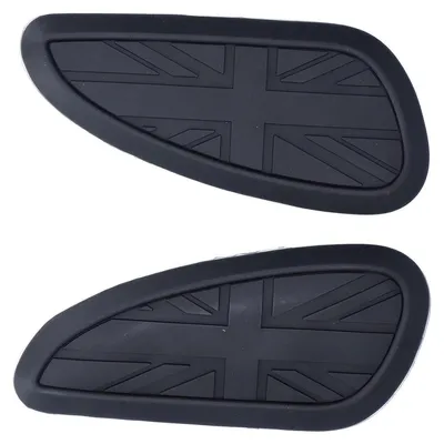 Produktbild von Tankpad Aufkleber Gummi Schwarz für Bonneville T100 T120 Speed Twin Street Scrambler