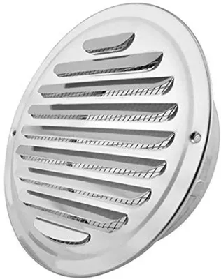 Produktbild von Famanu Abluftgitter 150 mm - Ventilationsgitter mit Insektenschutz und Wetterschutz