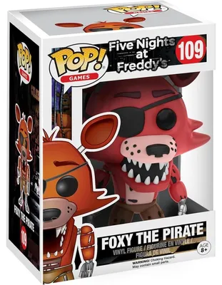 Produktbild von Five Nights at Freddy's - Foxy The Pirate 109 - Funko Pop! Vinyl Figur