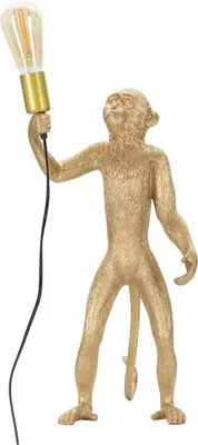 Produktbild von Tischlampe Bojano, Schreibtischleuchte, Büroleuchte, Arbeitslampe, 26x34 h55 cm, Gold