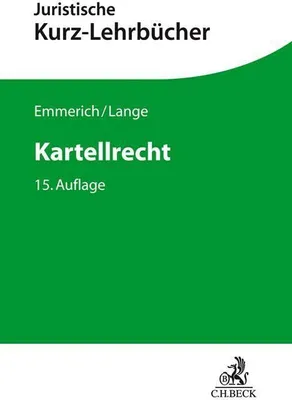 Produktbild von Kartellrecht