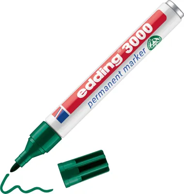 Produktbild von Permanentmarker Edding 3000 1-3 grün