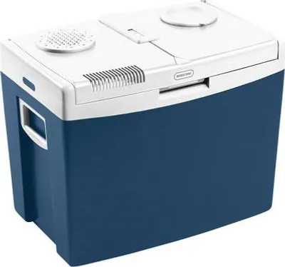 Image de MobiCool MT35W 34 l Glacière thermoélectrique 12 V, 230 V bleu, blanc 34 l [classe énergétique F] (9600024962)