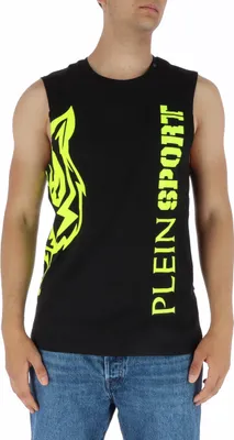Image de PLEIN SPORT Maillot de corps homme coton noir GR82561 - Taille : S