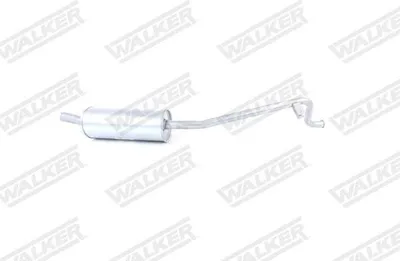 Produktbild von WALKER 09663 Endschalldämpfer für FIAT Panda Schrägheck (141) Auspuff