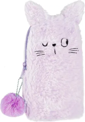 Image de Trousse à crayons Chat en peluche Starpak