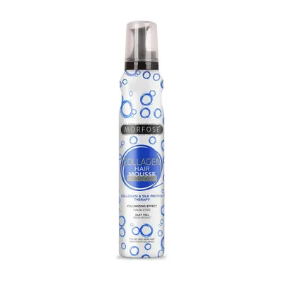 Produktbild von Morfose Collagen Perfect Hold Haarschaum 200 ml – Volumen und Starker Halt für Trockenes Haar