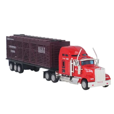 Produktbild von 1:65 LKW-Modell, realistisches, detailgetreues und interaktives Modell aus Metalllegierung – Spielzeug für Kinder