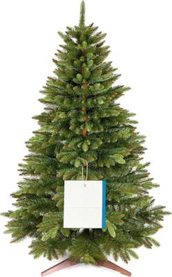 Produktbild von Künstlicher Premium-Weihnachtsbaum mit Holzständer und Tasche 150 cm