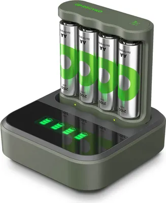 Image de Chargeur quotidien GP B441 + D451 4xAA 2100mAh