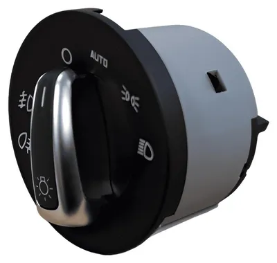 Productafbeelding van Goingfast Lichtschakelaar voor Skoda Octavia II 1Z vanaf 2004 - aluminiumlook