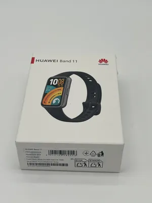 Image de Montre connectée Huawei Band 11 avec tracker d'activité physique, noir, mesure de la fréquence cardiaque, autonomie jusqu'à 14 jours