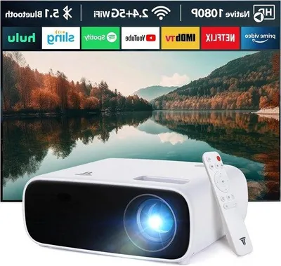 Produktbild von Kleinere Full-HD-Beamer mit Lautsprecher und WiFi
