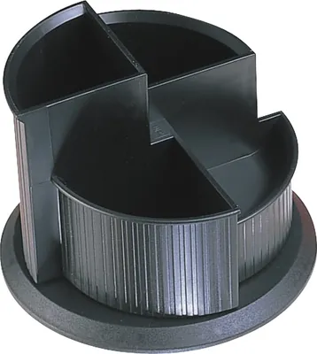 Produktbild von Stifteköcher Serie Linear drehbar schwarz Packung mit 14 Stück