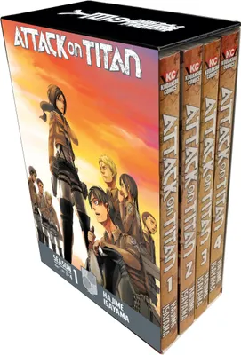 Produktbild von Attack on Titan Season 1 Part 1 Manga Box Set