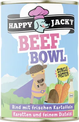 Produktbild von Happy Jacky Beef Bowl 400 g