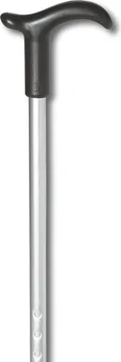 Produktbild von Gehstock Simplex mit Fritzgriff verstellbar>>>>Farbe: silber