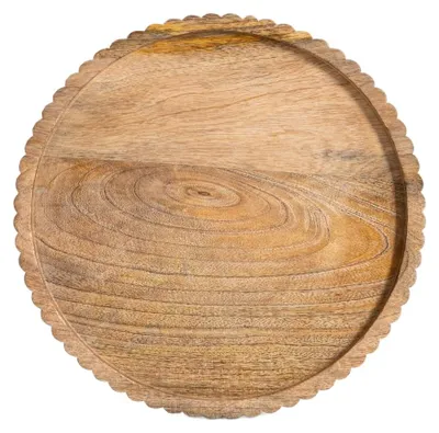 Zdjęcie produktu dla HOMLA Deska LINEA MANGO do serwowania z nieregularnym rantem 30 cm