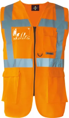 Produktbild von Korntex KXMF | Multi-Funktions-Warnweste Executive - Farbe: Signal Orange - Größe: XL