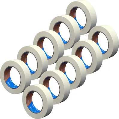 Produktbild von DULA Malerband – 30 mm x 50 m – 10 Stück Abdeckband