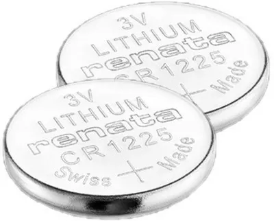 Productafbeelding van Renata - Knoopcel batterijen - CR1225 - Lithium - 3V - 2 stuks