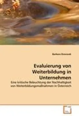 Produktbild von Evaluierung von Weiterbildung in Unternehmen