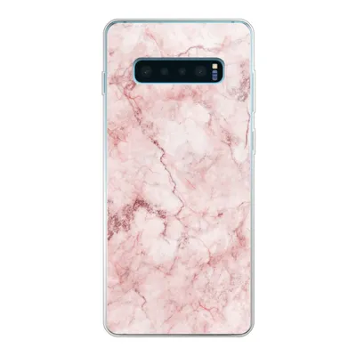 Produktbild von MuchoWow® Handyhülle Schutzhülle Hülle für Samsung Galaxy S10 Lite Marmor - Rosa - Luxus Silikon Softcase Handy Hülle - Schutz