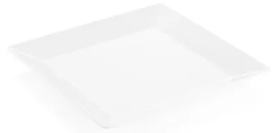 Produktbild von 5x Servierplatte Day & Night, 37 x 37 cm, weiß, Melamin, eckig