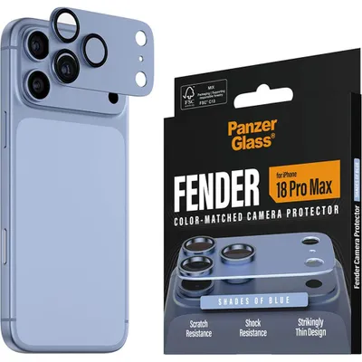 Productafbeelding van PanzerGlass PG06497, Apple, iPhone 18 Pro Max, Zelfklevend, Krasbestendig, Stootvast, Blauw, 1 stuk