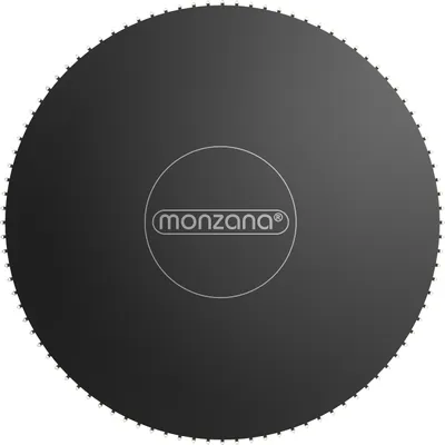 Produktbild von MONZANA® Trampolin Sprungtuch 183 cm 30 Ösen 8-fach vernäht UV-beständig 14 cm Feder 50 kg Garten Sprungmatte Ersatzteil