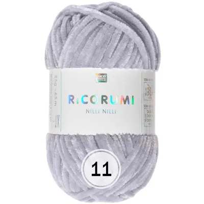 Produktbild von Rico Design Ricorumi Nilli Nilli (25g/65m) weiches Chenillegarn 11 flieder