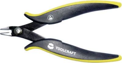 Produktbild von TOOLCRAFT 816743 ESD Seitenschneider ohne Facette 134 mm