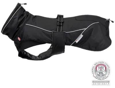 Obrázek produktu pro Trixie Zimní obleček BRIZON černý Velikost: S:33cm, hruď:53-59cm, krk:35cm