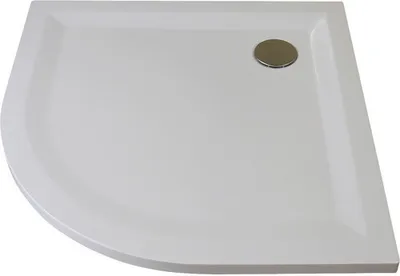 Produktbild von BREUER Duschwanne Flat Line Design 100x100x3,5 cm Radius 55 cm 1883011000020