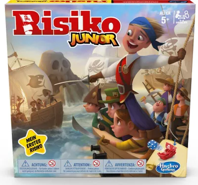 Produktbild von Hasbro - Risiko Junior Brettspiel Gesellschaftsspiel Kinder