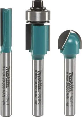 Obrázek produktu pro Makita D-30209, Sada soustružnických nožů, Karbid, 6 mm, Šedá, Ocel