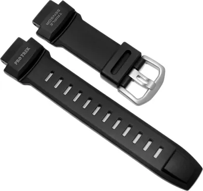 Produktbild von Casio Pro-Trek Uhrenarmband 18mm Resin schwarz PRW-3500Y 10491496