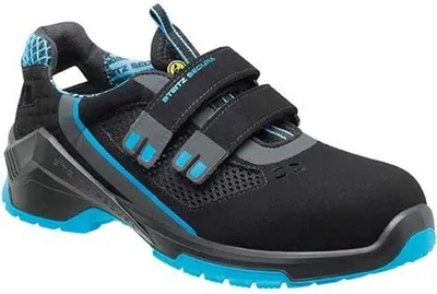 Produktbild von Steitz Secura Sicherheitssandale VD 1000 SST S1 ESD SRC DGUV Gr.44 schwarz/blau